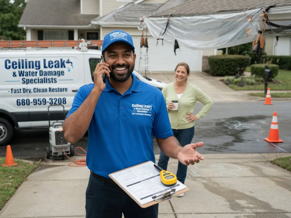 Ceiling Leak Cleanup Cameron, WV FAQs